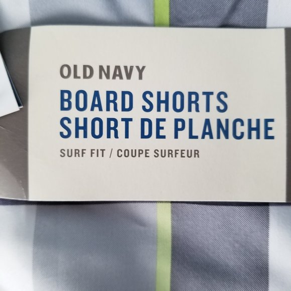 Men's Old Navy Plaid Board Shorts - Picture 2 of 5